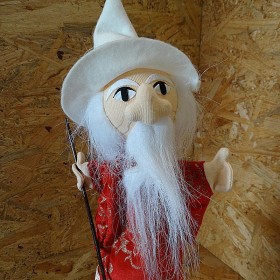 Marionnette Magicien Merlin