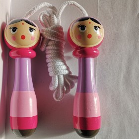 Corde à sauter Shanti en bois