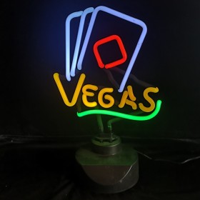Néon de casino Végas avec...