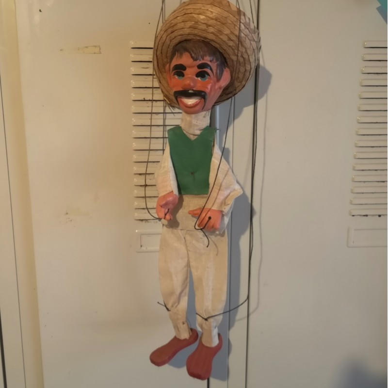 Pantin marionnette mexicain - 70'