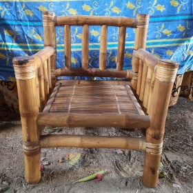 Fauteuil confort, bambou et...